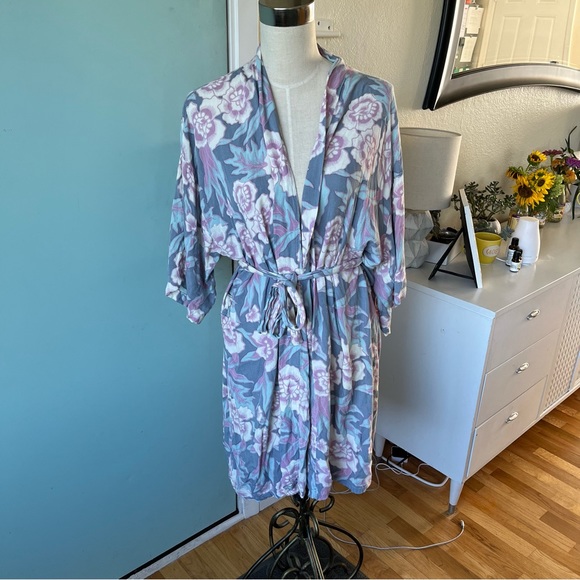 World Market long cardigan with tie - Picture 1 of 4